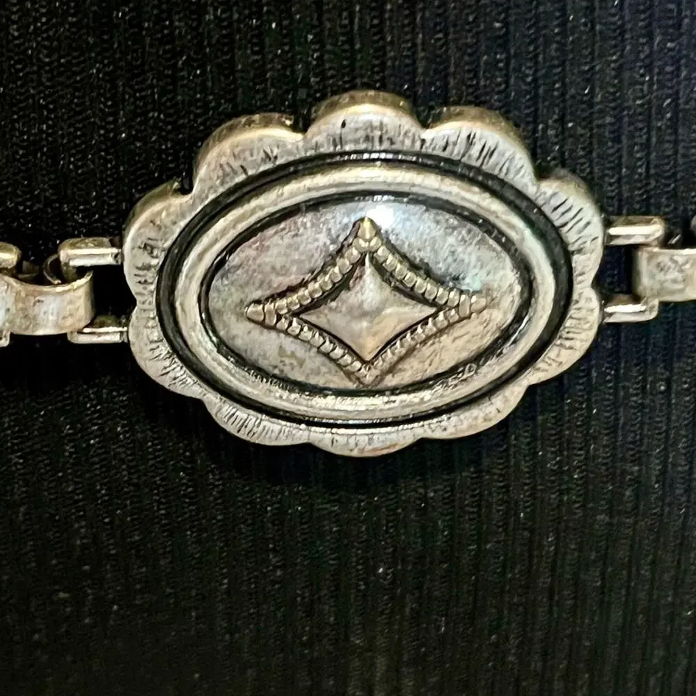 Metal Southwest style belt